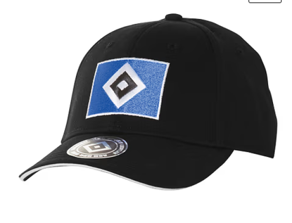 Hamburger SV - Kappe 'Logo schwarz'